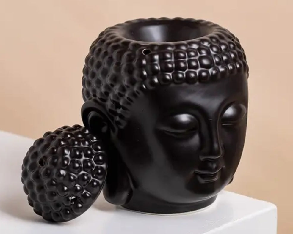 Boudha noir ou blanc pour tartelette de cire ou huile essentiel