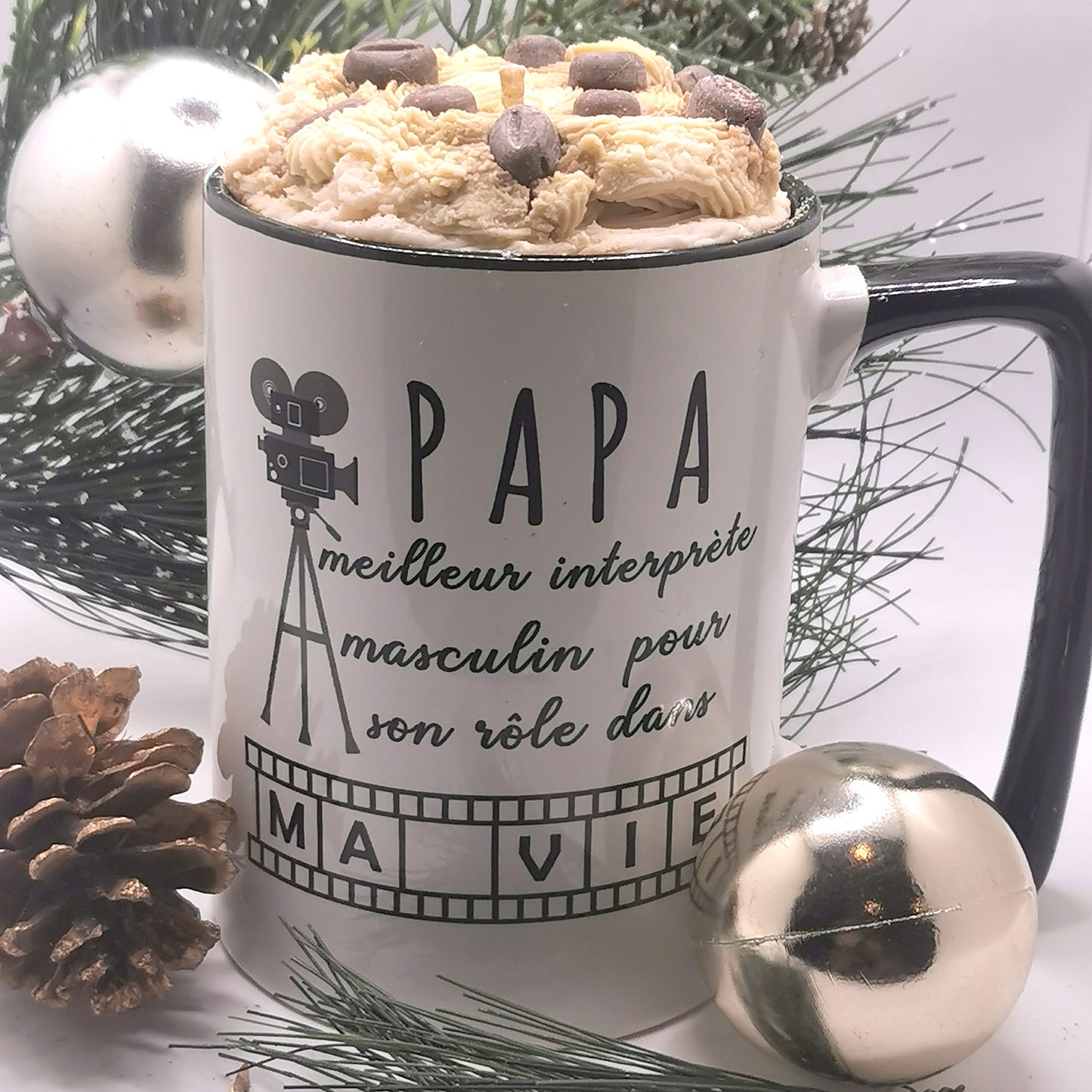 Chandelle Tasse pour papa