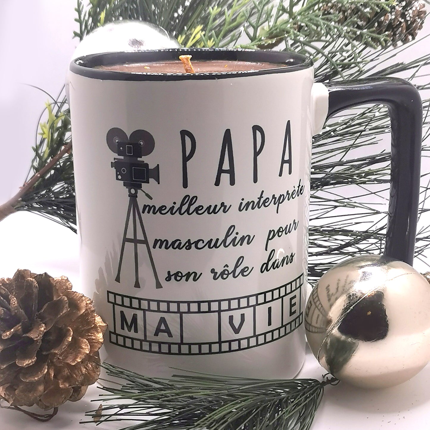 Chandelle Tasse pour papa