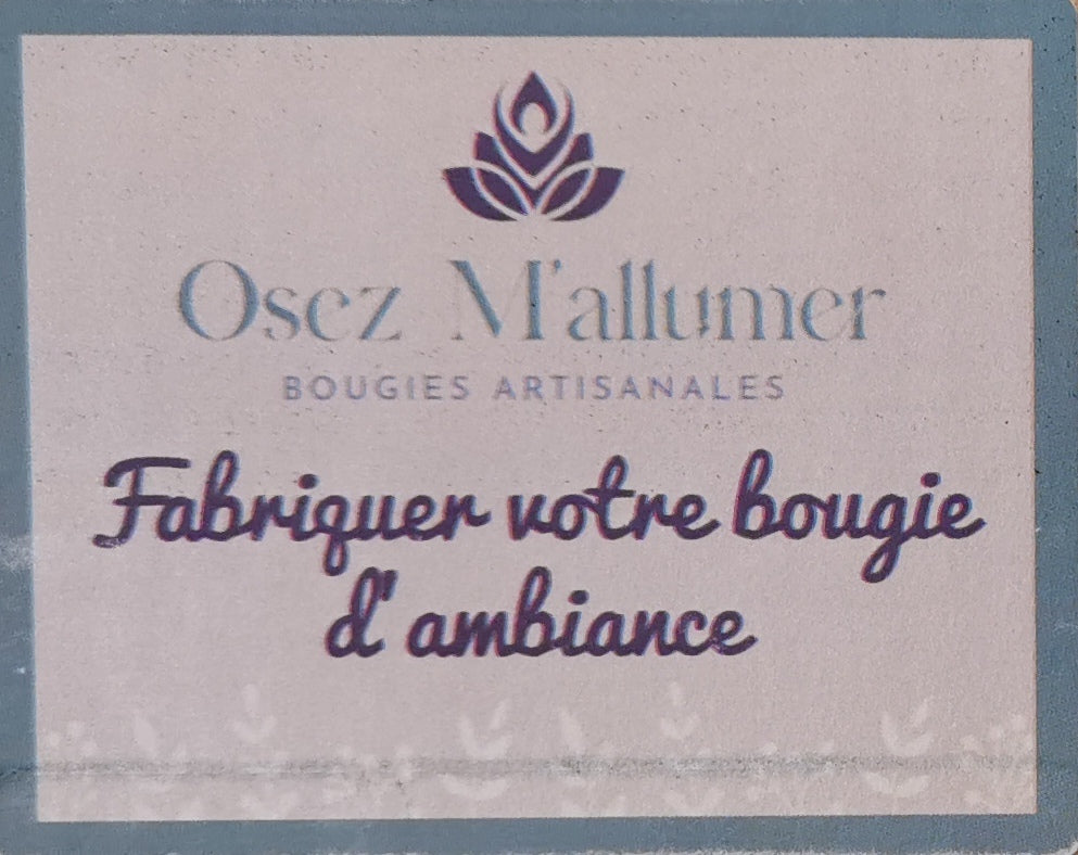 Le coffret fabrique ta bougie