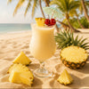 Bougie décorative cocktail - Pina Colada