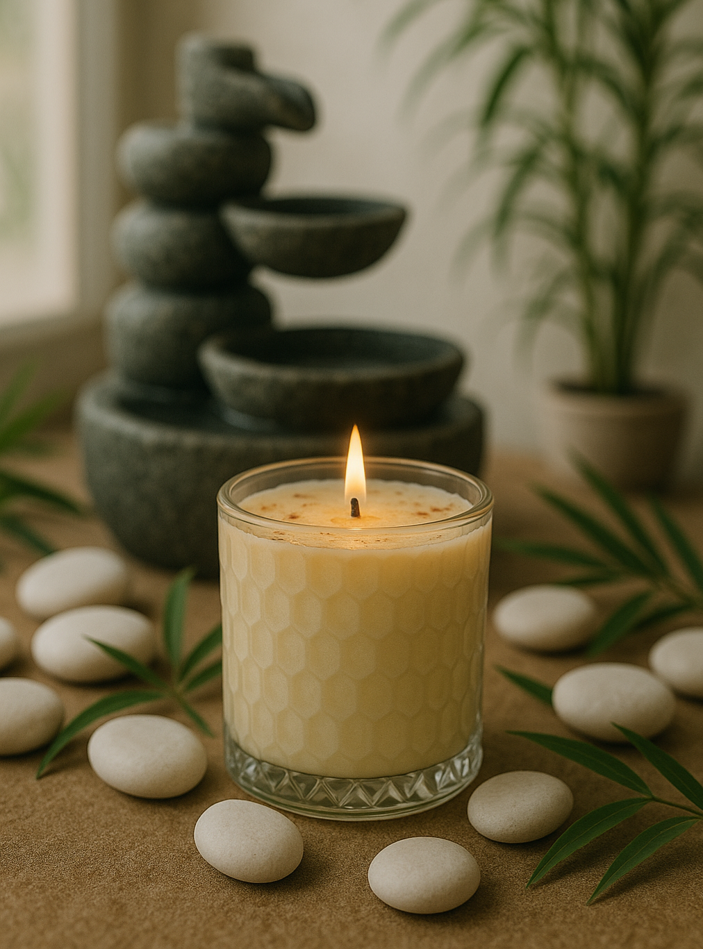 Bougie 350g
Citron/sauge