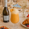 Bougie décorative cocktail - Mimosa