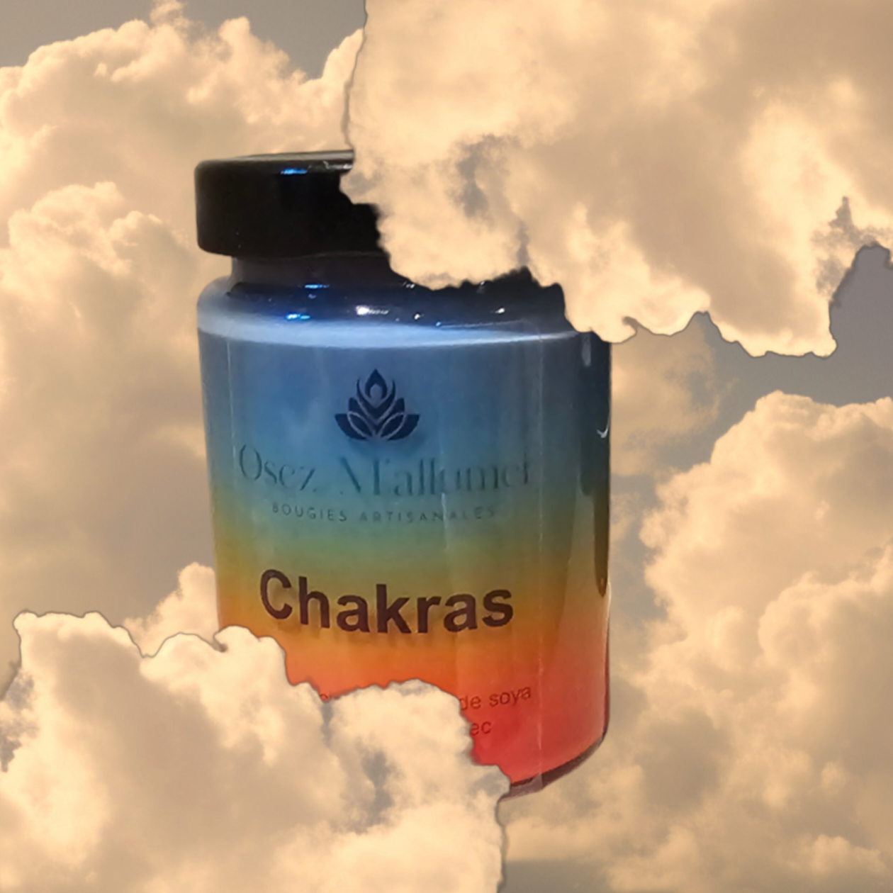 Bougie 7 chakras